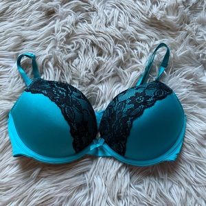 34C brand new bra (blue) (light blue) (cyan)